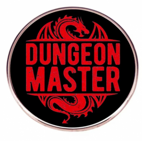 Red Dungeon Master Pin #31