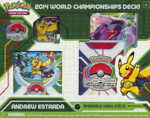 2014 World Championships Deck - Andrew Estrada Emerald King Deck