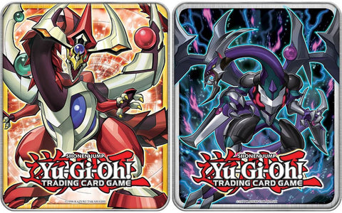 2015 Dark Rebellion Xyz Dragon and Odd-Eyes Pendulum Dragon Collector's Tins (Set of 2)