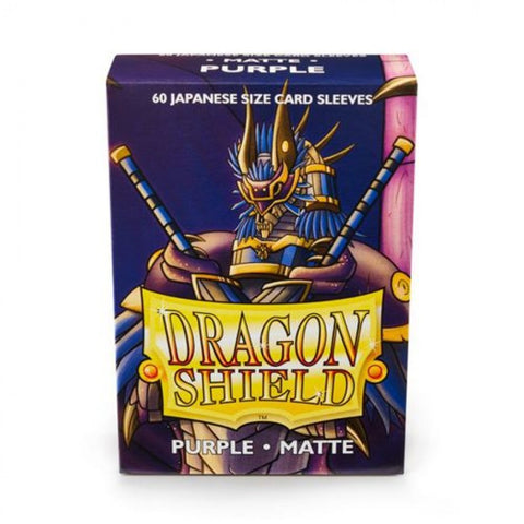 Dragon Shield: Matte Purple Japanese Sleeves - Box of 60