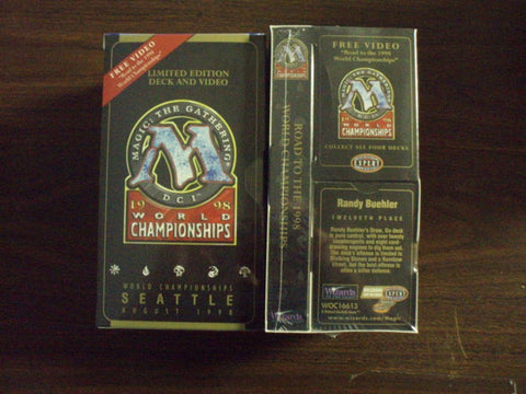1998 Randy Buehler World Champ Deck w/VHS