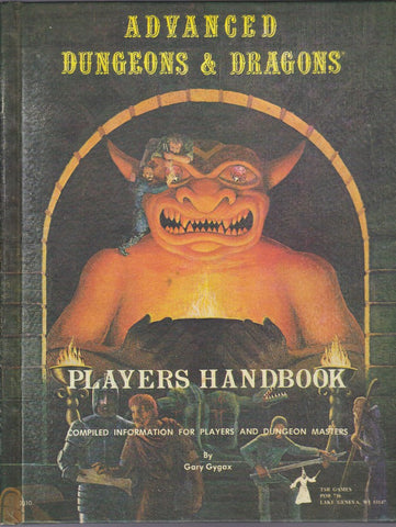 Players Handbook (Advanced Dungeons and Dragons) - PREOWNED