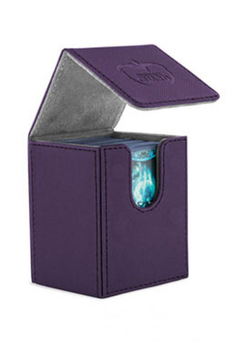 Ultimate Guard - Flip Deck Case 100+ Leatherette Standard Size Purple
