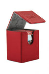 Ultimate Guard - Flip Deck Case 100+ Leatherette Standard Size Red