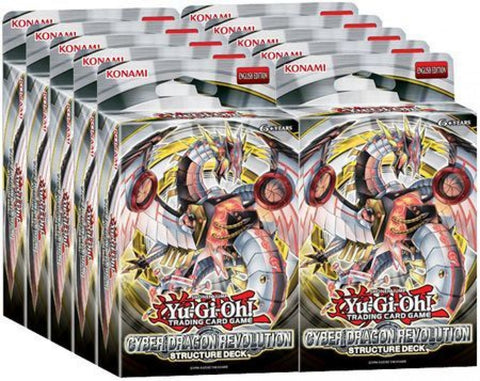 Cyber Dragon Revolution Structure Deck - Unlimited Edition - Box of 8