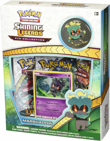 Pokemon Shining Legends Marshadow Pin Box
