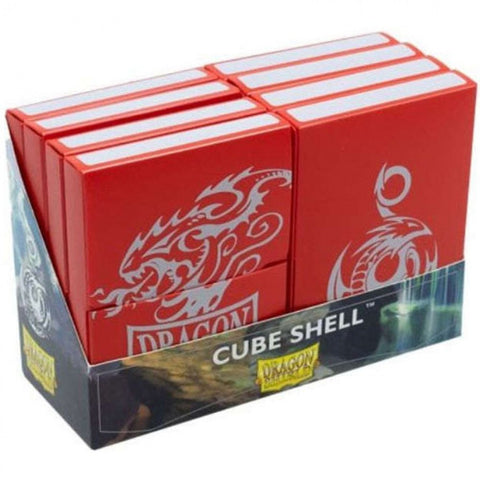 Dragon Shield: Cube Shell - Red (8)
