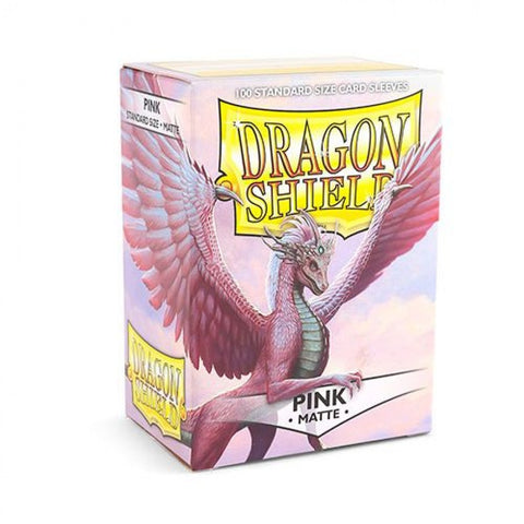Dragon Shield: Matte Pink Sleeves - Box of 100