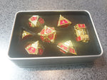 Solar Ruby - Dice 51 RPG Set