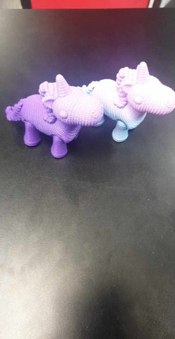 Articulating Crochet Unicorn