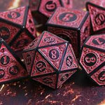 Magic Flame: Red RPG Dice Set