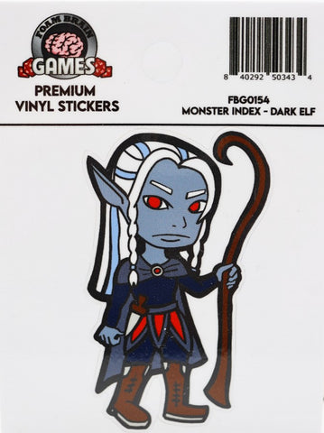 FoamBrain Monster Index Sticker - Dark Elf