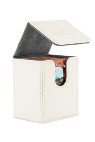 Ultimate Guard - Flip Deck Case 100+ Leatherette Standard Size White