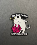 FINE Enamel Pin #63