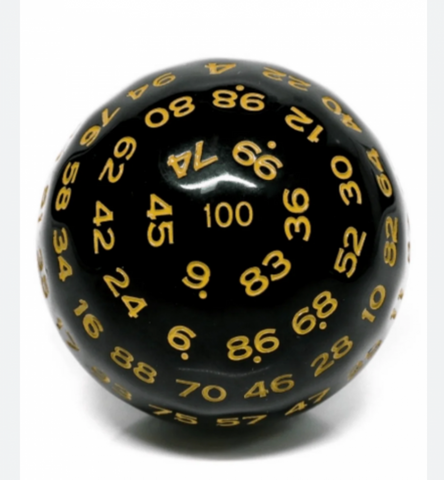 45mm D100 - Black Opaque with Yellow