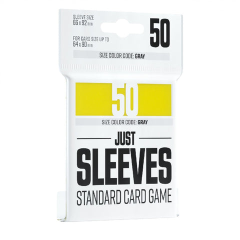 Game Genic - Standard Card Game Sleeves: Yellow