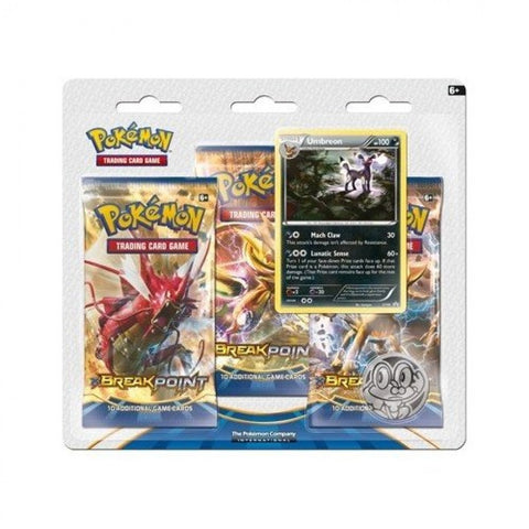 Pokemon XY - Breakpoint 3-Booster Blister Pack, Umbreon by PokÃ©mon