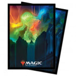 Ultra Pro - Zendikar Rising: Standard Deck Protector sleeves 100ct for Magic: The Gathering - Omnath, Locus of Creation