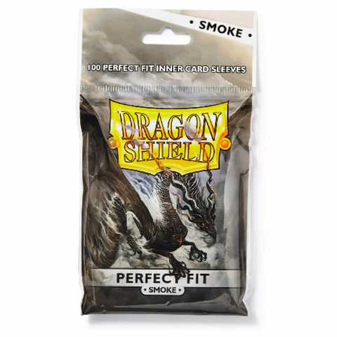 Dragon Shield: Inner Sleeves - Perfect Fit Smoke (100)