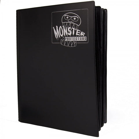 Mega Monster Hard Cover Binder - Black