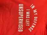 Left Unsupervised