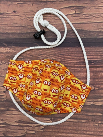 Minion Fitted Mask - Child