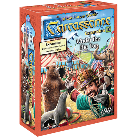 Carcassonne: Under the Big Top Expansion 10
