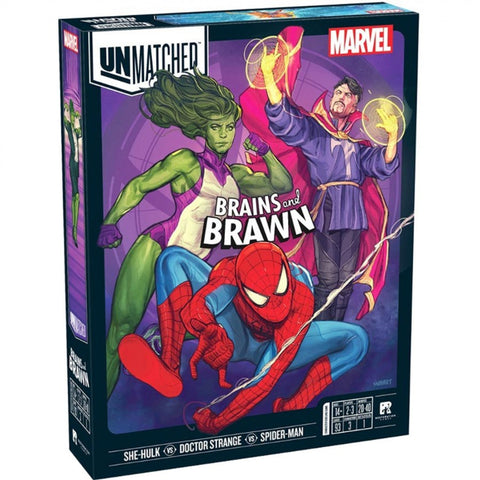 Unmatched: Marvel - Brains and Brawn