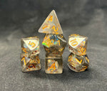 Foil Inclusion RPG Dice Set