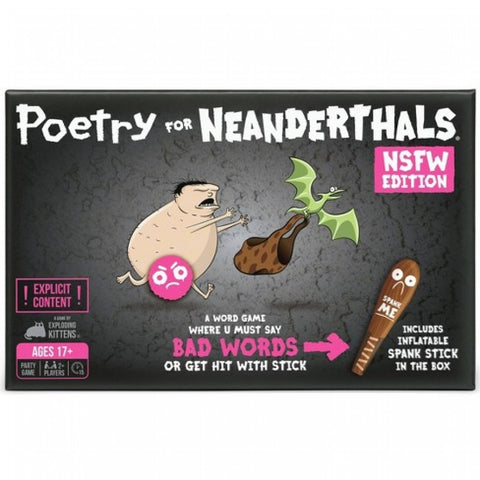 Poetry for Neanderthals: NSFW