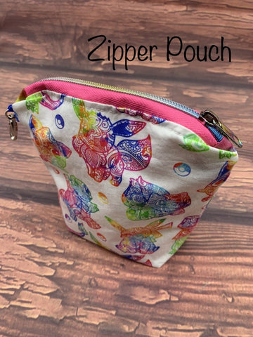 Poke Mandala Zipper Pouch