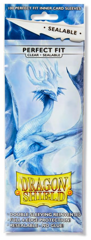 Dragon Shield: Inner Sleeves - Perfect Fit Clear Sealable (100)