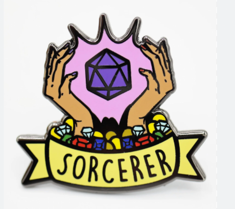 Banner Class Pin - Sorcerer