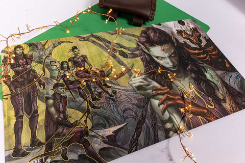 ULTRA PRO PLAYMAT: MTG SECRET LAIR JUNE 2022 - LIVIA PRIMA ARTIST SERIES - GLISSA SUNSEEKER