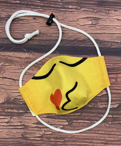 Kissy Fitted Mask - Adult Small/Teen