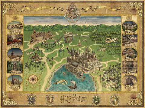 Harry Potter Map Puzzle
