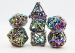 HOLLOW MYSTIC BONES RPG METAL DICE SET