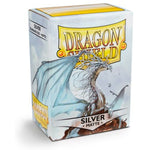 Dragon Shield: Matte Silver Sleeves - Box Of 100