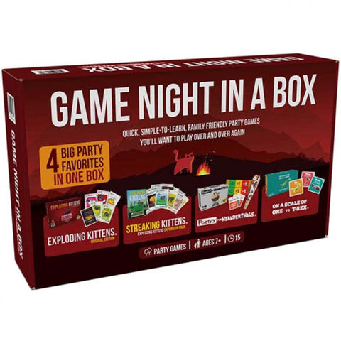 Game Night in a Box - by Exploding Kittens
