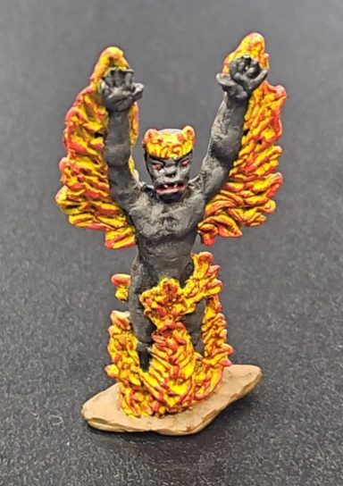 Metal Fire Elemental Miniature (FM)