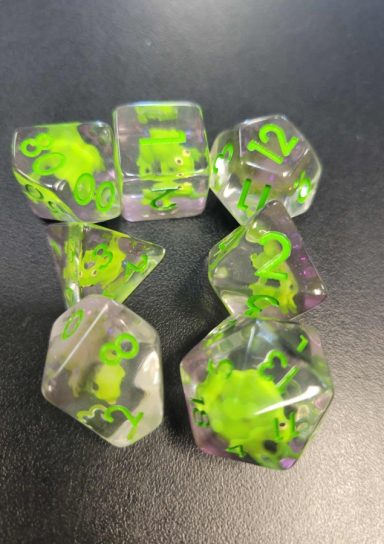 Frogs RPG Dice Set
