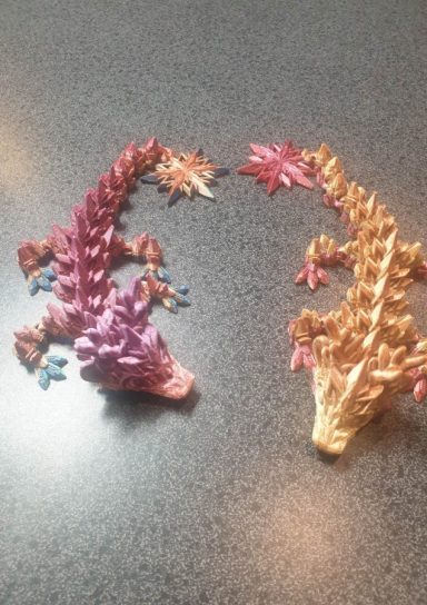 Articulating Dragon – Baby Winter Dragon