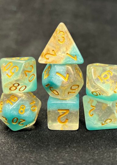 Snowflake Dice Set