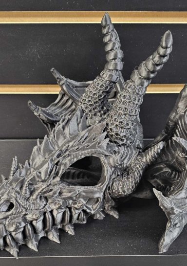 Painted Dragon Head Dice Tower