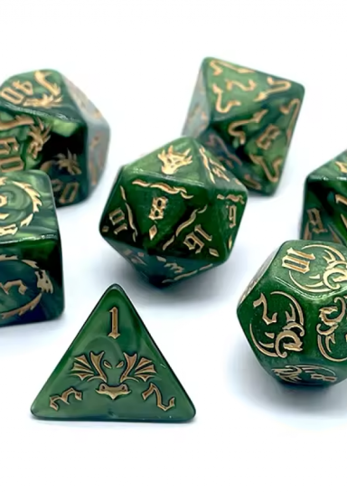 Pearl Dragon Dice