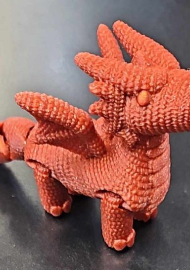 Articulating Dragon – Quilted Dragon