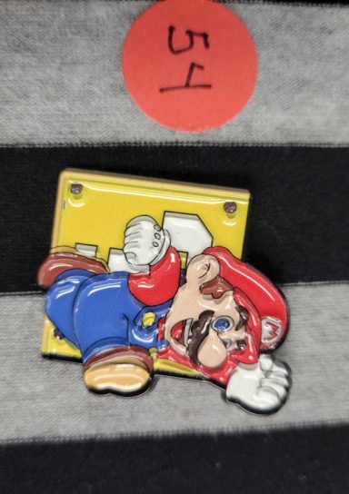 Mario Enamel Pin #54