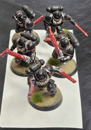 [PRE OWNED] Space Marines – Assault Intercessors (5)