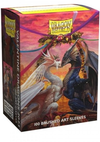 Dragon Shield: Art Brushed Valentines 2023 Japanese Sleeves – Box of 60