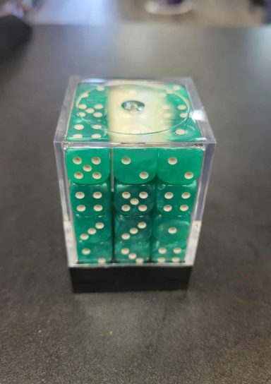 12mm D6 Dice Block – Teal